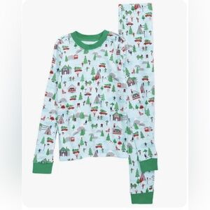 NEW! Tucker + Tate Sleepwear Blue Cotinga Winter Cabins
